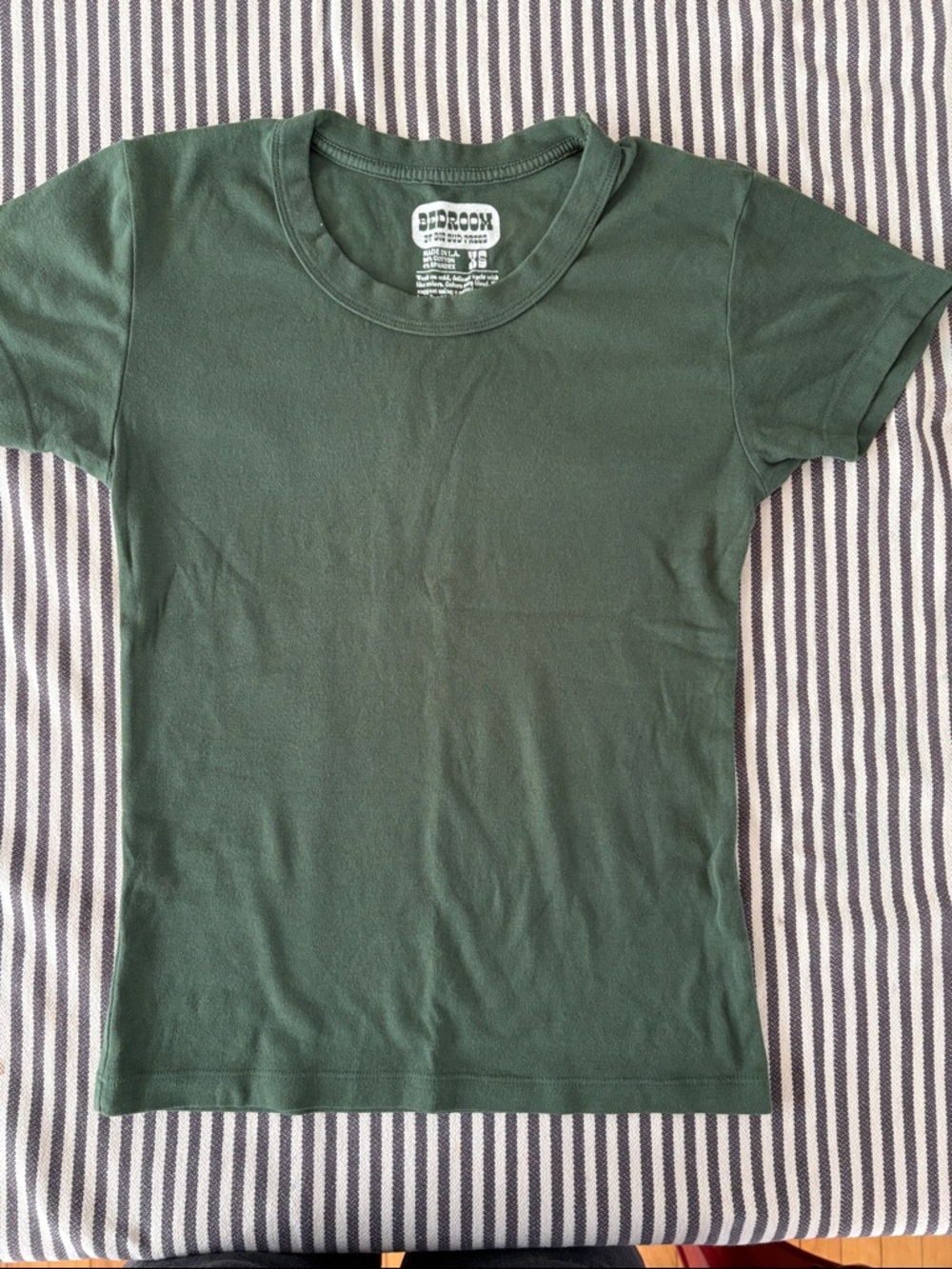 Big Bud Press Green Bedroom tee xs